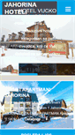 Mobile Screenshot of hoteljahorina.com